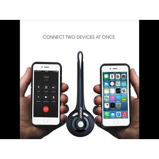Mpow Professionelle Bluetooth Headset mit Mikrofon fr Call Center, XBOX, VoIP, Skype, Handys..