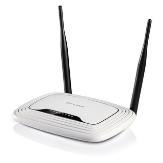 TP-Link TL-WR841N WLAN-Router 300 MBit/s, 4-Ethernet-Port