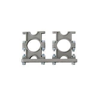 Feedhalter universal 2-fach, Alu