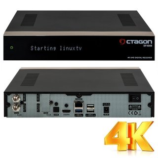 OCTAGON SF4008 UHD 4K 2160p HEVC 265 IPTV E2 Linux