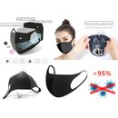 Unisex Anti-Staub Mundschutz Gesichtsmaske Atemschutz...