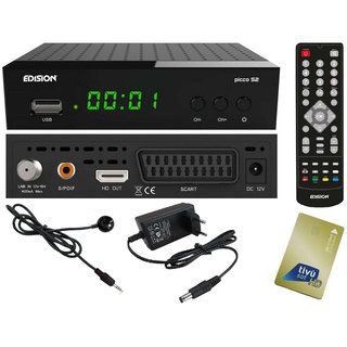 Edision Picco S2 Full HD CA YouTube WiFi SAT